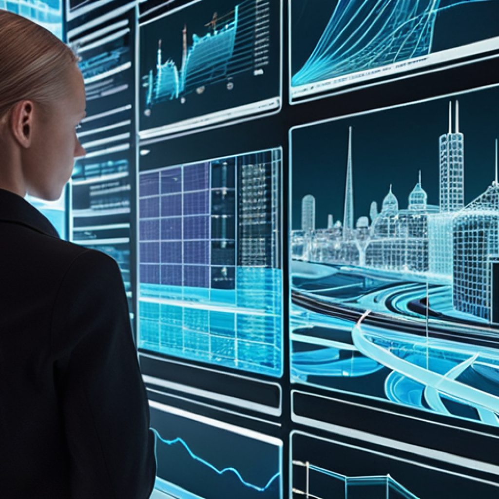**

A futuristic cityscape blending digital data streams with iconic Swedish architecture. In the foreground, a data analyst is using a holographic interface to visualize complex datasets. The scene emphasizes the power of data analysis and visualization in a modern Swedish context.

**