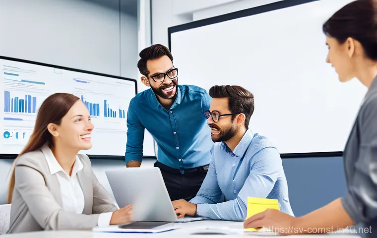 소프트웨어 프로젝트 관리 - **Prompt 1: Dynamic Agile Software Team Collaboration**
    A diverse team of 6-8 software developer...